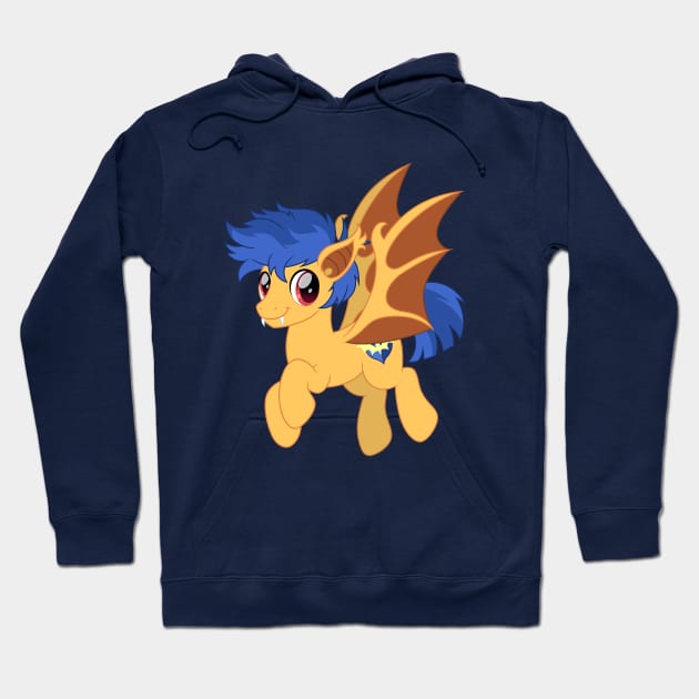 Flash Sentry bat pony redraw Hoodie by CloudyGlow